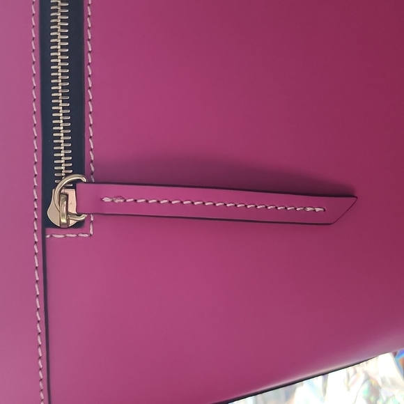Dooney & Bourke Magenta 💓 Zip Tote - Picture 3 of 7